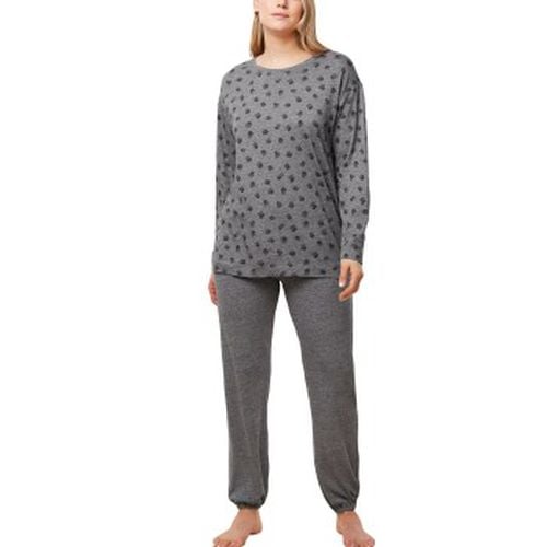 Endless Comfort PK Long Sleeve Pyjamas Dunkelgrau 40 Damen - Triumph - Modalova