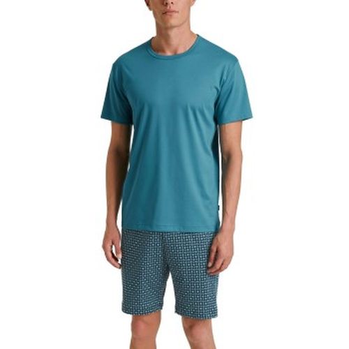 Relax Streamline 2 Short Pyjamas Blau/Blau Baumwolle Small Herren - Calida - Modalova