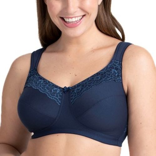 Miss Mary Cotton Now Soft Bra BH Dunkelblau C 80 Damen - Miss Mary of Sweden - Modalova