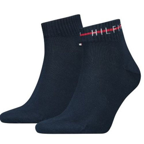 Tommy Hilfiger 2P Men Stripe Quarter Sock Marine Gr 39/42 Herren - Tommy Hilfiger Legwear - Modalova