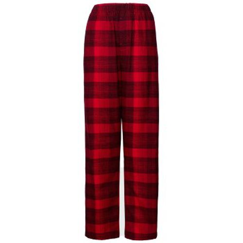 Long Flannel Sleep Pant Schwarz/Rot Baumwolle Medium Damen - Calvin Klein - Modalova