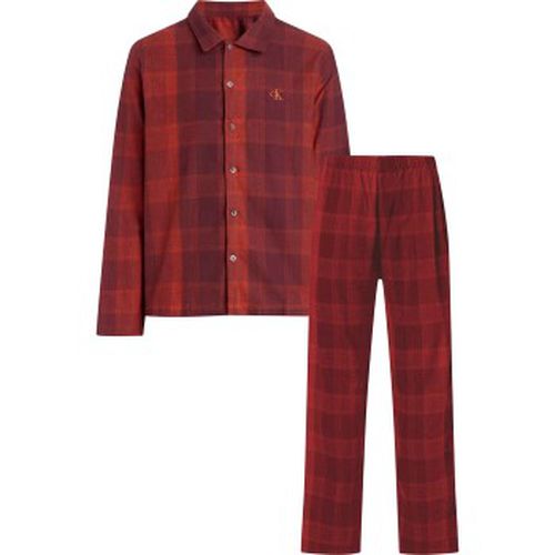 Pure Flannel Pyjamas Rot Baumwolle Small Herren - Calvin Klein - Modalova