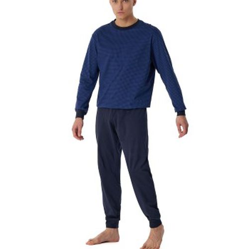 Comfort Essentials Long Pyjamas Marine Baumwolle 50 Herren - Schiesser - Modalova