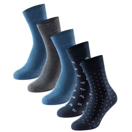 P Men Blue Bird Socks Blau Muster Gr 39/42 Herren - Schiesser - Modalova