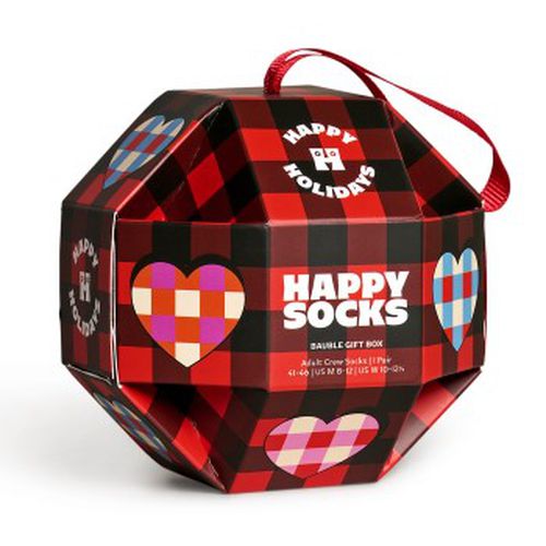 Bauble Sock Gift Set Rot Muster Modal Gr 41/46 - Happy socks - Modalova