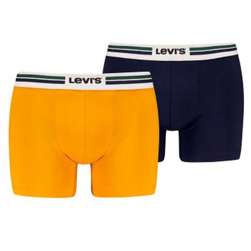 P Men Sportswear Logo Boxer Brief Oran/Dunkelbl Baumwolle Medium Herren - Levis - Modalova