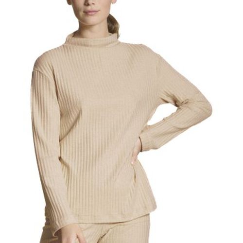 Home Hub Sweater Crème Baumwolle Small Damen - Calida - Modalova