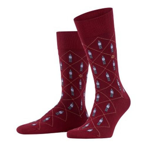 Big Ben Socks Rot Muster Gr 40/46 Herren - Burlington - Modalova