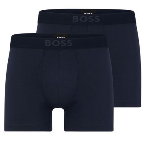 P Ultra Soft Boxer Brief Dunkelblau Modal Small Herren - BOSS - Modalova