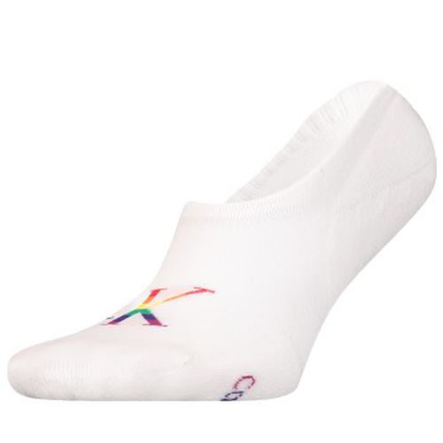 Calvin Klein Footie High Cut Pride Sock Weiß One Size - Calvin Klein Legwear - Modalova