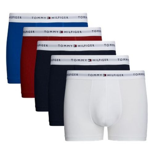 P Signature Cotton Essential Trunk Blau/Rot Baumwolle Medium Herren - Tommy Hilfiger - Modalova