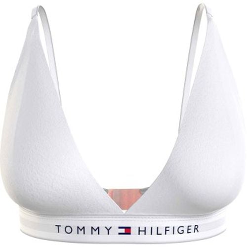 BH Unlined Triangle Bra Weiß Ökologische Baumwolle Small Damen - Tommy Hilfiger - Modalova