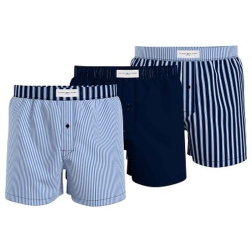 Woven Boxer Print Marine/Blau Baumwolle Large Herren - Tommy Hilfiger - Modalova