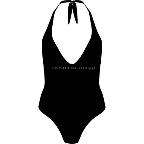 Halter One Piece Swimsuit Schwarz Medium Damen - Tommy Hilfiger - Modalova