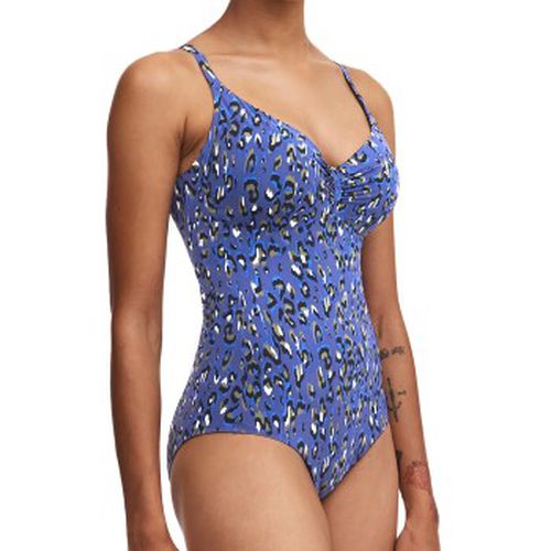 EOS Underwire Swimsuit Blau Muster D 75 Damen - Chantelle - Modalova