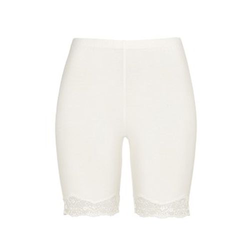 Bamboo Lace Shorts Weiß Wolle Small Damen - Damella - Modalova