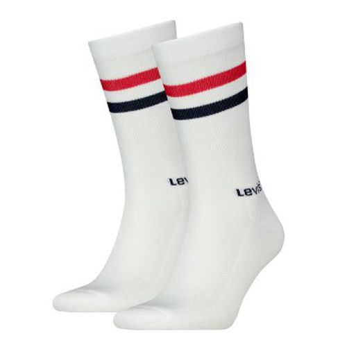 P Regular Cut Stripe Socks Weiß Gr 39/42 - Levis - Modalova