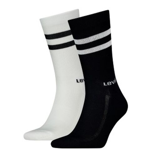 P Regular Cut Stripe Socks Schwarz/Weiß Gr 35/38 - Levis - Modalova