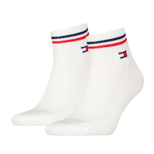 Tommy Men Uni TJ Iconic Quarter Socks 2P Weiß Gr 35/38 Herren - Tommy Hilfiger Legwear - Modalova