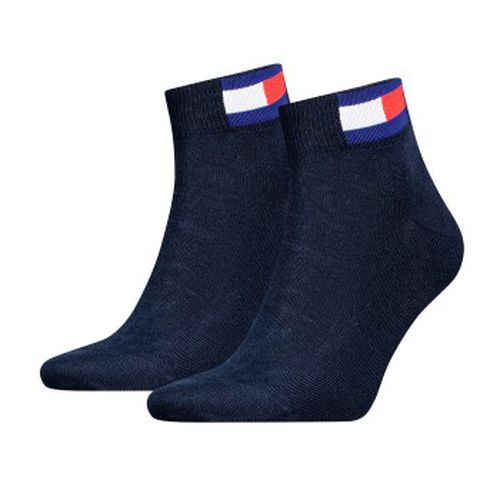 Tommy Men Uni Flag Quarter Sock 2P Marine Gr 39/42 Herren - Tommy Hilfiger Legwear - Modalova