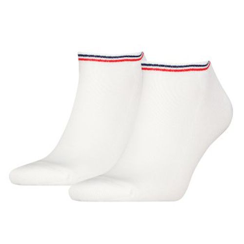 Tommy Men Uni TJ Iconic Sneaker Sock 2P Weiß Baumwolle Gr 39/42 Herren - Tommy Hilfiger Legwear - Modalova
