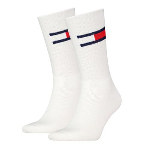 Tommy Men Uni TJ Flag Socks 2P Weiß Gr 39/42 Herren - Tommy Hilfiger Legwear - Modalova