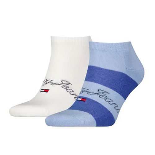 Tommy Hilfiger 2P Rugby Sneaker Socks Weiß/Blau Gr 39/42 - Tommy Hilfiger Legwear - Modalova
