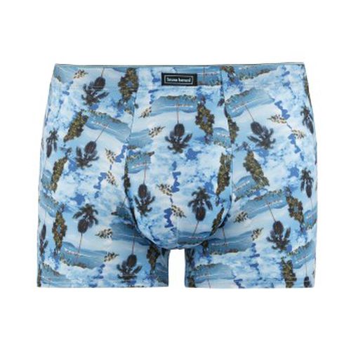 Badehosen Long Beach Short Blau Muster Polyester Small Herren - Bruno Banani - Modalova