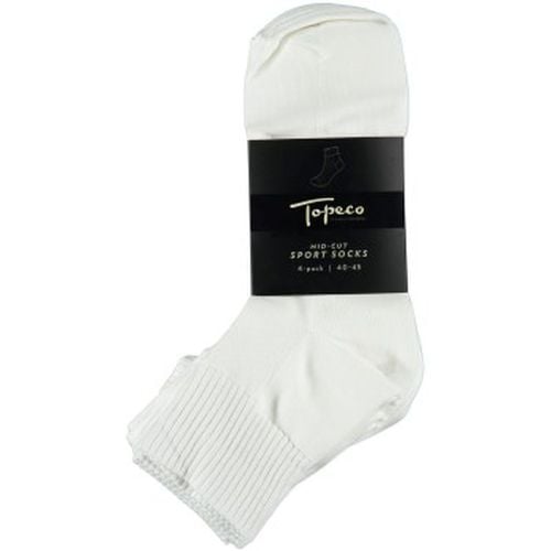 P Mid Cut Sport Socks Weiß Polyamid Gr 40/45 Herren - Topeco - Modalova