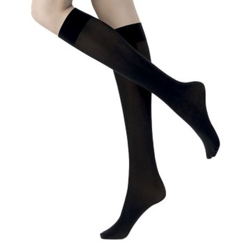 Strumpfhosen Mi Bas Opaque 50 Knee Socks Schwarz Nylon One Size Damen - Oroblu - Modalova