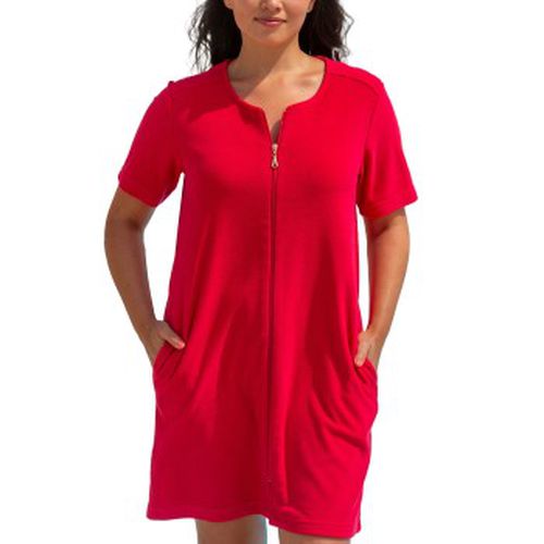 Trofe Short Sleeved Beachrobe Rot Medium Damen - Trofé - Modalova