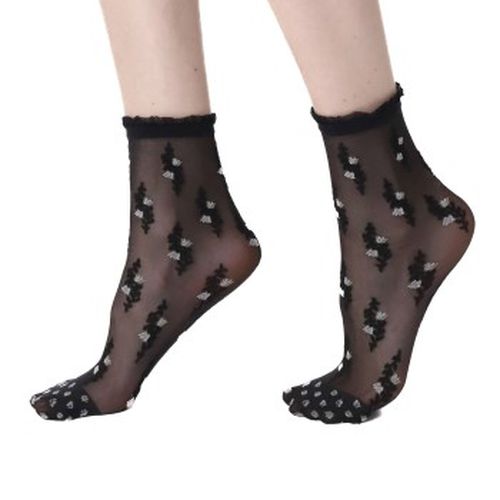 Flowering Socks 20 Schwarz Polyamid One Size Damen - Oroblu - Modalova