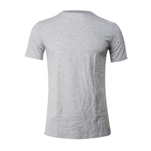 Round Neck T-Shirt Grau Baumwolle Medium Herren - FILA - Modalova