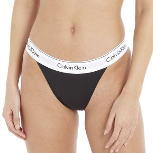 Modern Cotton Tanga Panty Schwarz Small Damen - Calvin Klein - Modalova