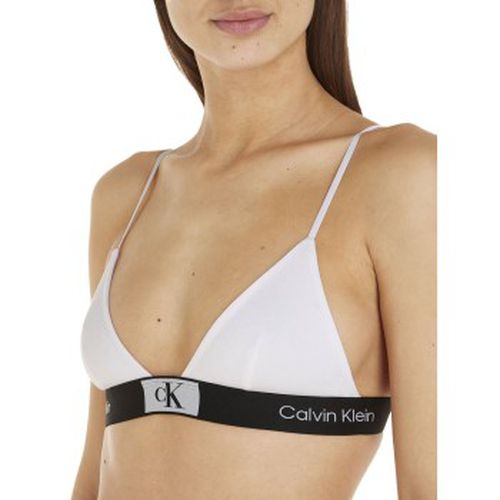 BH CK96 Triangle Bra Weiß Baumwolle Small Damen - Calvin Klein - Modalova