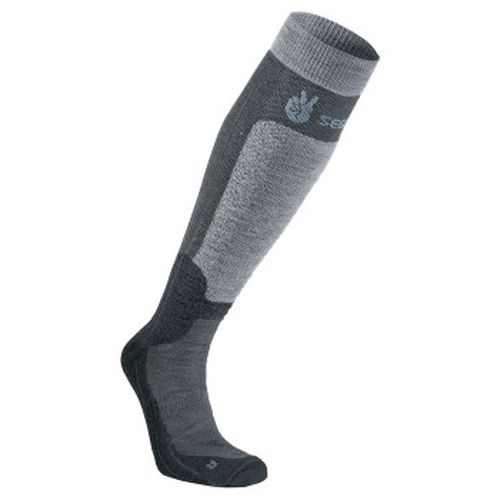 Byggmark Mid Compression Sock Schwarz/Grau Gr 46/48 - Seger - Modalova