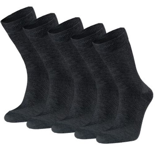 P Basic Cotton Socks Schwarz Gr 39/42 - Seger - Modalova
