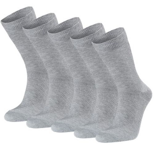 P Basic Cotton Socks Grau Gr 39/42 - Seger - Modalova
