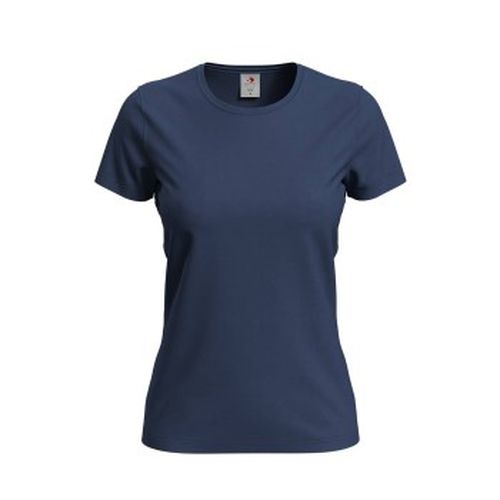 Comfort-T Crew Neck T-shirt Marine Baumwolle Small Damen - Stedman - Modalova