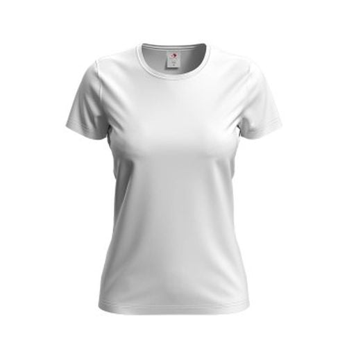 Comfort-T Crew Neck T-shirt Weiß Baumwolle Medium Damen - Stedman - Modalova