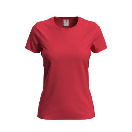 Comfort-T Crew Neck T-shirt Rot Baumwolle Small Damen - Stedman - Modalova
