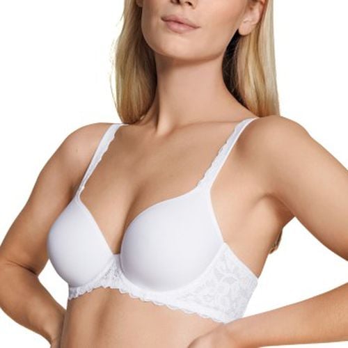 BH Natural Comfort Lace Bra Weiß Polyamid A 85 Damen - Calida - Modalova