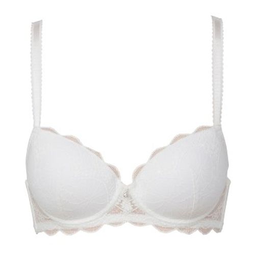 Trofe Julia Lace Padded Bra BH Weiß Polyamid A 70 Damen - Trofé - Modalova