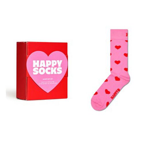 Heart Sock Gift Box Rosa Baumwolle Gr 41/46 - Happy socks - Modalova