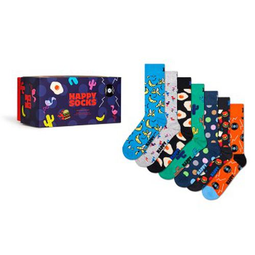 P Seven Days Socks Gift Set Baumwolle Gr 36/40 - Happy socks - Modalova