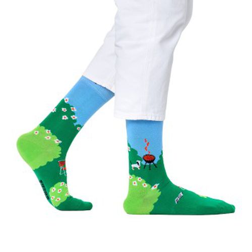 Garden Sock Blau/Grün Baumwolle Gr 41/46 - Happy socks - Modalova