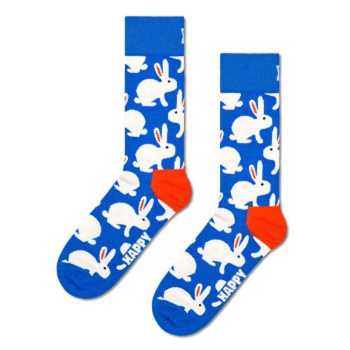 Fun Bunny Sock Blau Baumwolle Gr 41/46 - Happy socks - Modalova
