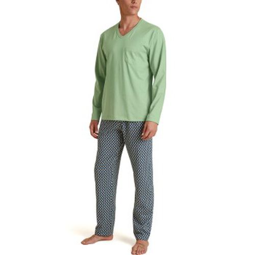 Relax Imprint 3 Pyjamas Grün gemustert Baumwolle Medium Herren - Calida - Modalova