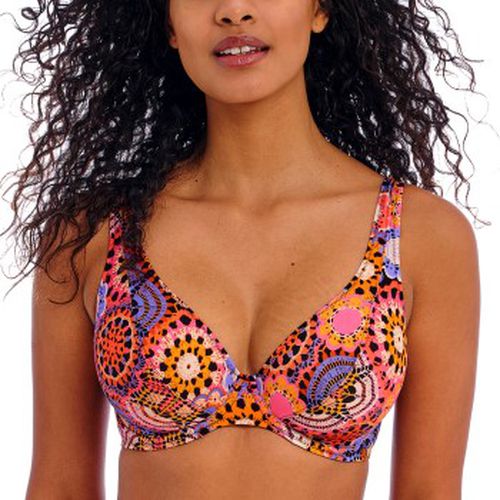 Santiago Nights UW High Apex Bikini Top Rosa Muster D 75 Damen - Freya - Modalova