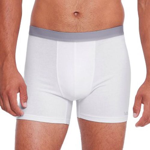 P Men GO ABC 2 0 Shorts Weiß Baumwolle Medium Herren - Sloggi - Modalova